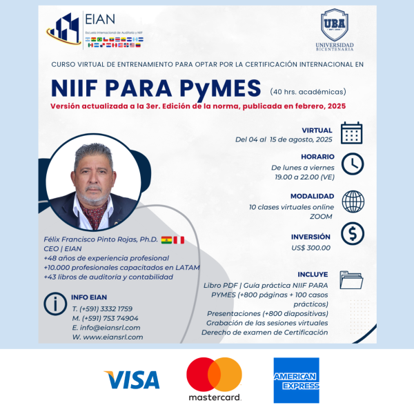 Curso NIIF para PyMES - EIAN | UBA